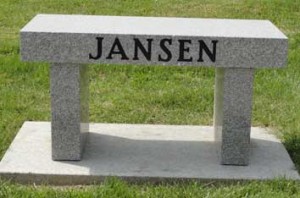 memorial bench